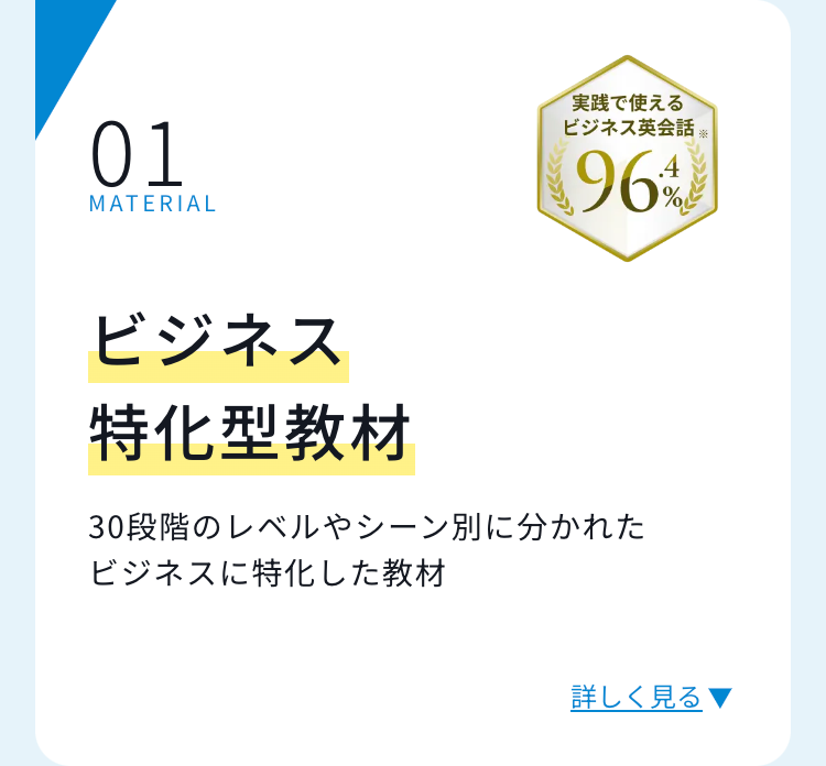 ビジネス特化型教材